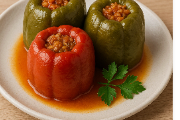 Zeytinyağlı Biber Dolma